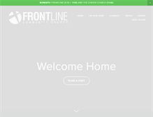 Tablet Screenshot of frontlinegr.com